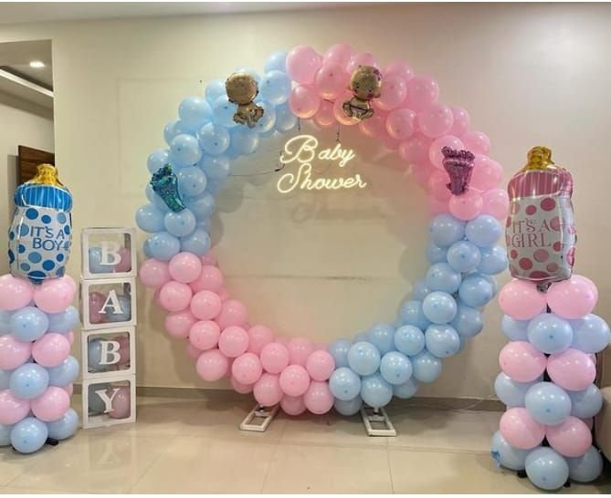 Baby Shower Pastel Cloud Decoration